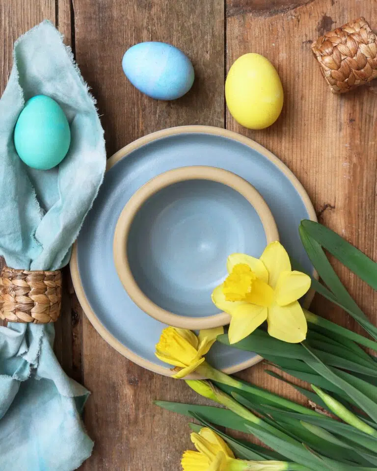 Home mockup 34 Easter Eggs and Brookline Dinnerware